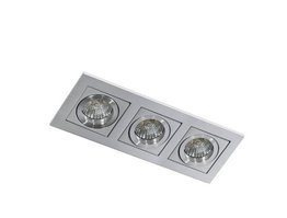 Oprawa oczko do zabudowy Azzardo PACO 3 AZ0801 aluminium