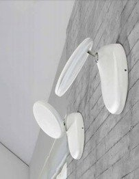 Azzardo Montana Kinkiet biały