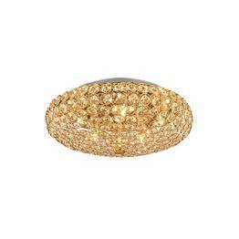 Plafon IDEAL LUX King PL5 złoto
