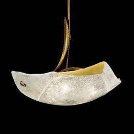 ATENE SP 8/226 bursztynowy/miedziany 55 x 60 cm Oprawa Wisząca Sillux