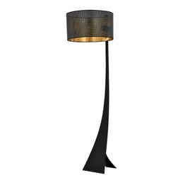 Lampa podłogowa ESTRELLA LP1 BLACK/GOLD czarny (1156/LP1) - Emibig