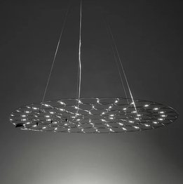 Żyrandol Sforzin Lafra 1748.36.3000 kolor chrom 95 cm