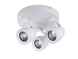 Plafon Albico 3 round AZ1243 biała