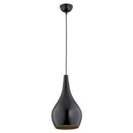 Argon Lampa wisząca czarny klosz Santana 3997