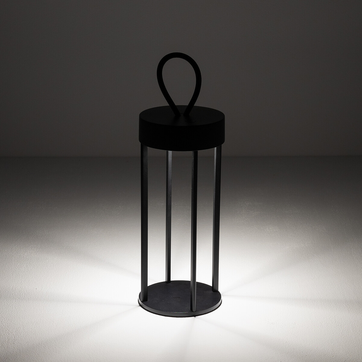Nowodvorski Lampa stołowa zewnętrzna Nala Czarna 11536 - LED