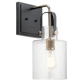 Kitner Elstead Lighting QN-KITNER1-PN Kinkiet