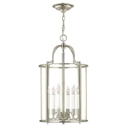 Żyrandol Elstead Lighting Gentry HK-GENTRY-P-L-PN Nikiel