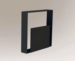 Kinkiet Ledowy Kwadratowy Shilo Nanto 7910 Czarny