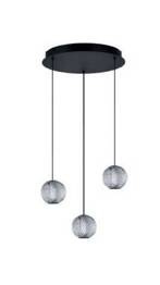 Azzardo Edem AZ6019 Czarny Potrójny Zwis