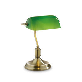 Lampka Biurkowa Ideal Lux Lawyer Tl1 Brunito 045030