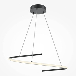 Wisząca lampa Curve Maytoni MOD242PL-L33BK