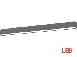 Plafoniera SOFT LED graphite 120x6 plafon 7524 Nowodvorski