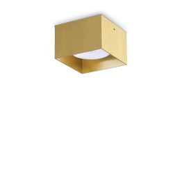 Lampa Sufitowa Ideal Lux Spike Pl1 Square Ottone 317502