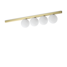 Lampa Sufitowa Ideal Lux Binomio Pl4 Ottone 328461