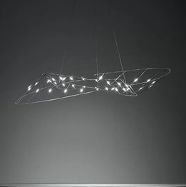 Żyrandol Sforzin Tesa 40 W LED kolor chrom