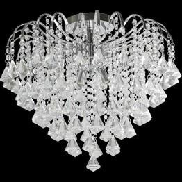 Belweder 5193/4 8C Elem Plafon Kryształowy chrom