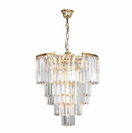 Żyrandol Zuma Line Amedeo 17106/6+3+1-GD+CL