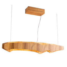 Zwis podłużny duży Accord Lighting Horizon QN-HORIZON-LED-LP-100-TEAK