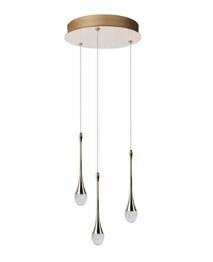 Azzardo Dalma 3 Nowoczesny Zwis Złoty AZ6010