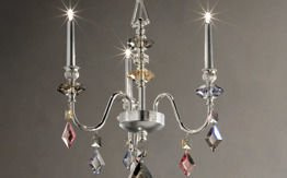 Masiero Chic 3 srebrna Oprawa WIsząca