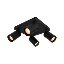 Plafon Italux Nesto SPL-23436-4S-BK