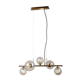 Lampa wisząca Italux PND-406007-5-HBR Canello