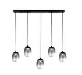 Azzardo Pamela 11 ROUND 5 SMOKY AZ6269 Nowoczesny Zwis