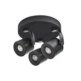 Plafon, Spot Azzardo 3 punktowy Bross ARM AZ3952 Czarny SMART