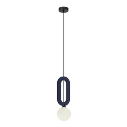 Oprawa wisząca Italux PND-59839-1-BLU Masso