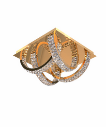 Plafon ZUMA LINE Tula MX3274-4-3GT