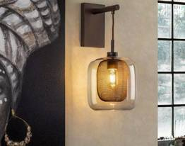 Lampa Ścienna 653596 Schuller Fox Dimmable