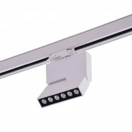 Reflektor szynowy Azzardo Leon 5 AZ3490 Biały LED