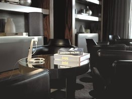 Pujol Eve PS-892 Lampka stolikowa w kolorze nikiel czarny abażur