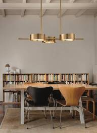 Lampa Wisząca Złota Masiero sound bil3