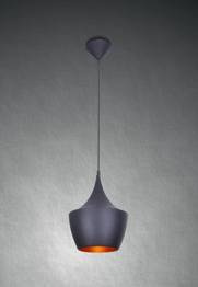 AZ1406  Lampa Wisząca AZZARDO Czarna-Złota