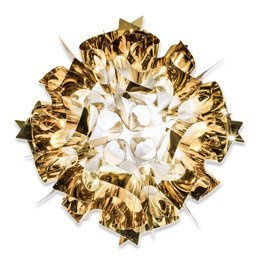 Lampa sufitowa włoska Slamp Veli kolor złoty średnica 53 cm