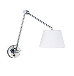 Lampa Ścienna Adam S biała Azzardo AZ1843+AZ2602