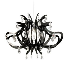 Żyrandol Slamp Lillibet w kolorze czarnym