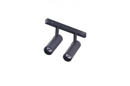 Oprawa szynowa Azzardo ALFA TRACK MAGNETIC Niko 2 AZ4584 Czarna 3000K 2x7W