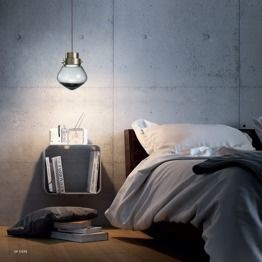 Light Hearth SP 7/295 przezroczysty/brąz Oprawa Wisząca LED Sillux