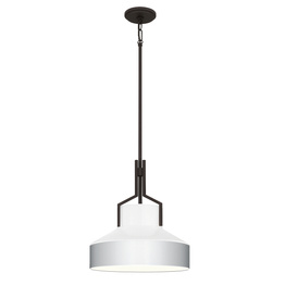 Żyrandol Elstead Lighting QZ-BRECKEN-2P-AB-OPAL