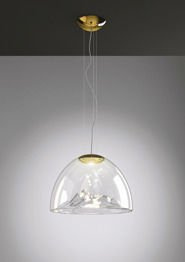 Oprawa Wisząca Mountain View SP AXO Light transparentno- złoty LED
