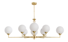 Lampa Złota Kutek Mood Artu Glass ART-ZWL-8(Z)G