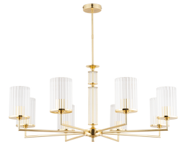 Kutek Mood Żyrandol Artu Ryfel ART-ZW-8 (Z) R