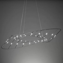 Żyrandol Sforzin Tesa 40 W LED kolor czarny