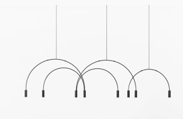 Zwis Ledowy Estiluz Volta L165.1D2T-M Czarny