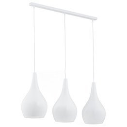 Szklana Biała Lampa nad wyspę Argon Santana 1408