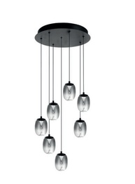 Azzardo Pamela 11 ROUND 7 SMOKY AZ6270 Nowoczesny Zwis