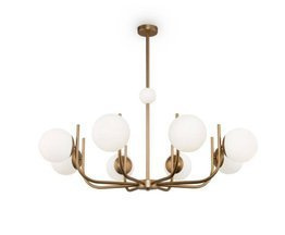 Lampa Glamour Wisząca Maytoni Rendez Vous MOD109PL-08BS