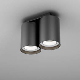 Plafoniera Tuba AQform 47017-M930-W1-00-12 Czarna
